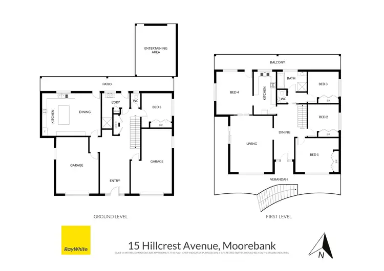 Floorplan of Homely house listing, 15 Hillcrest Avenue, Moorebank NSW 2170