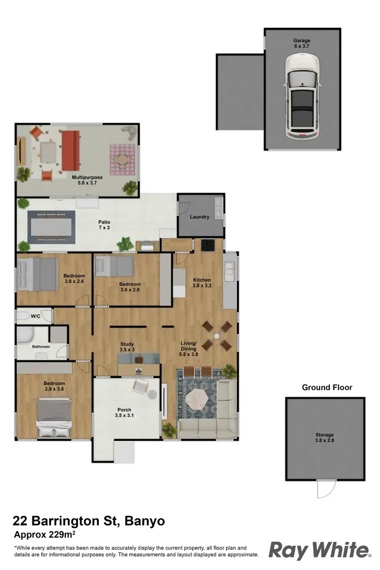 Floorplan of Homely house listing, 22 Barrington Street, Banyo QLD 4014