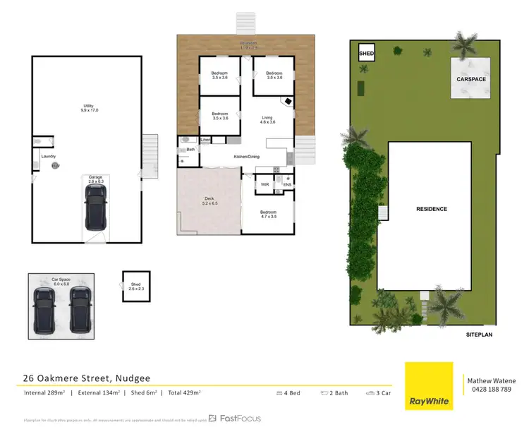 Floorplan of Homely house listing, 26 Oakmere Street, Nudgee QLD 4014