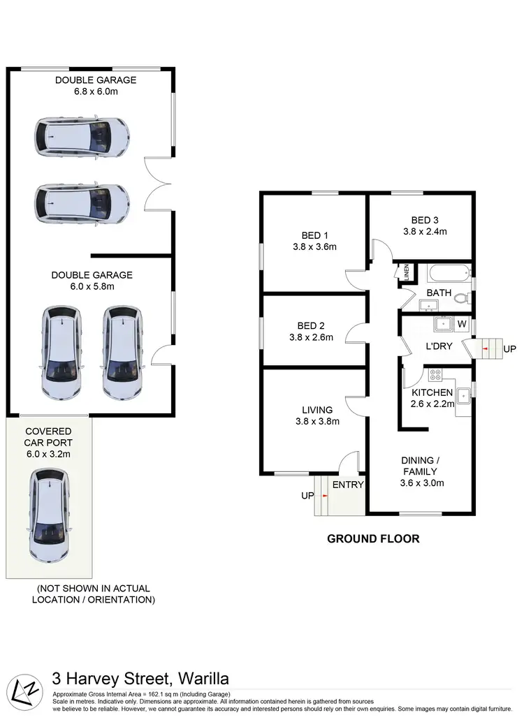 Floorplan of Homely house listing, 3 Harvey Street, Warilla NSW 2528