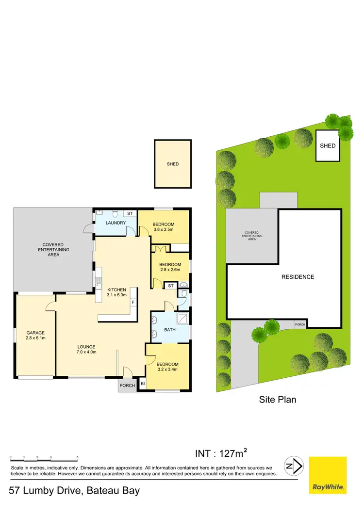 Floorplan of Homely house listing, 57 Lumby Drive, Bateau Bay NSW 2261
