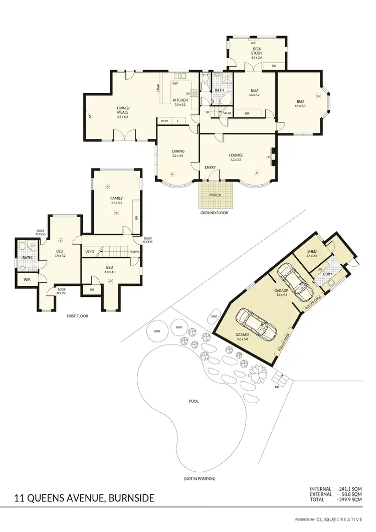 Floorplan of Homely house listing, 11 Queens Avenue, Burnside SA 5066