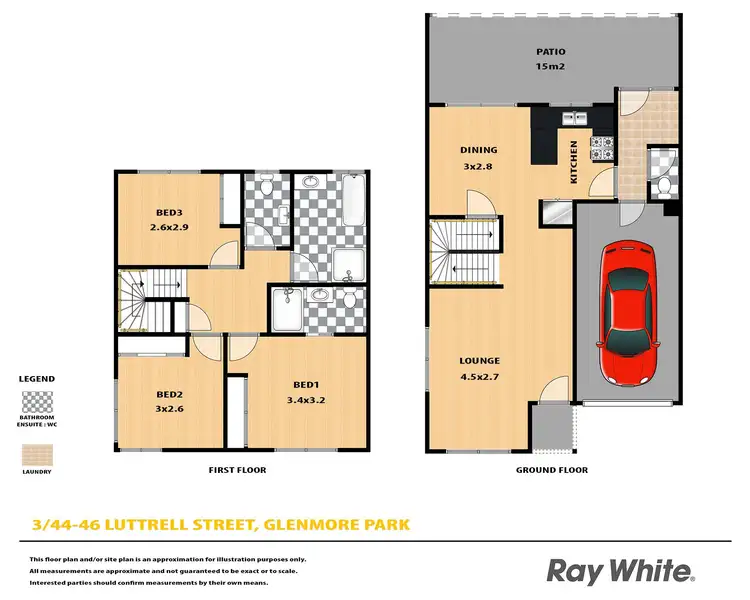 Floorplan of Homely house listing, 3/44-46 Luttrell Street, Glenmore Park NSW 2745