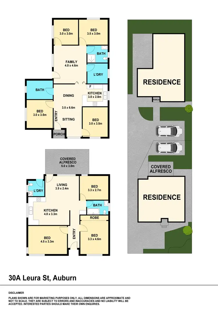 Floorplan of Homely house listing, 30A Leura Road, Auburn NSW 2144