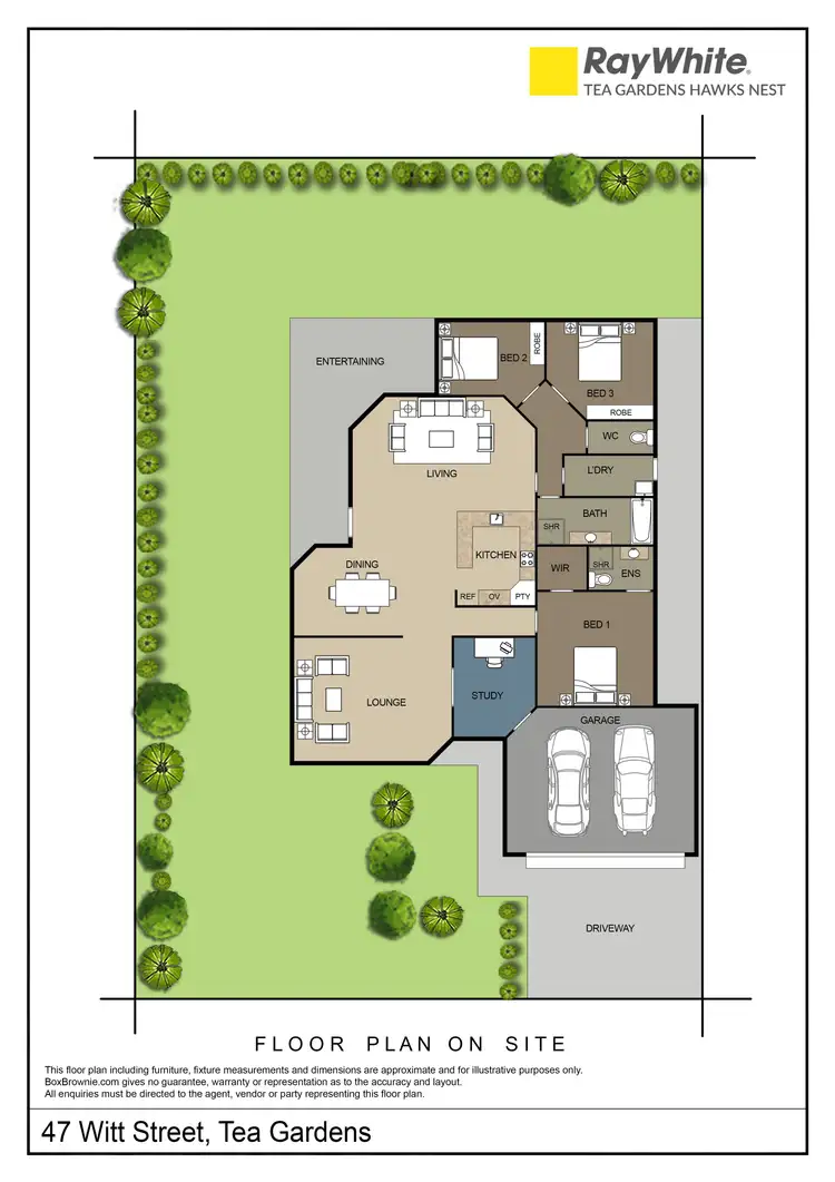 Floorplan of Homely house listing, 47 Witt Street, Tea Gardens NSW 2324