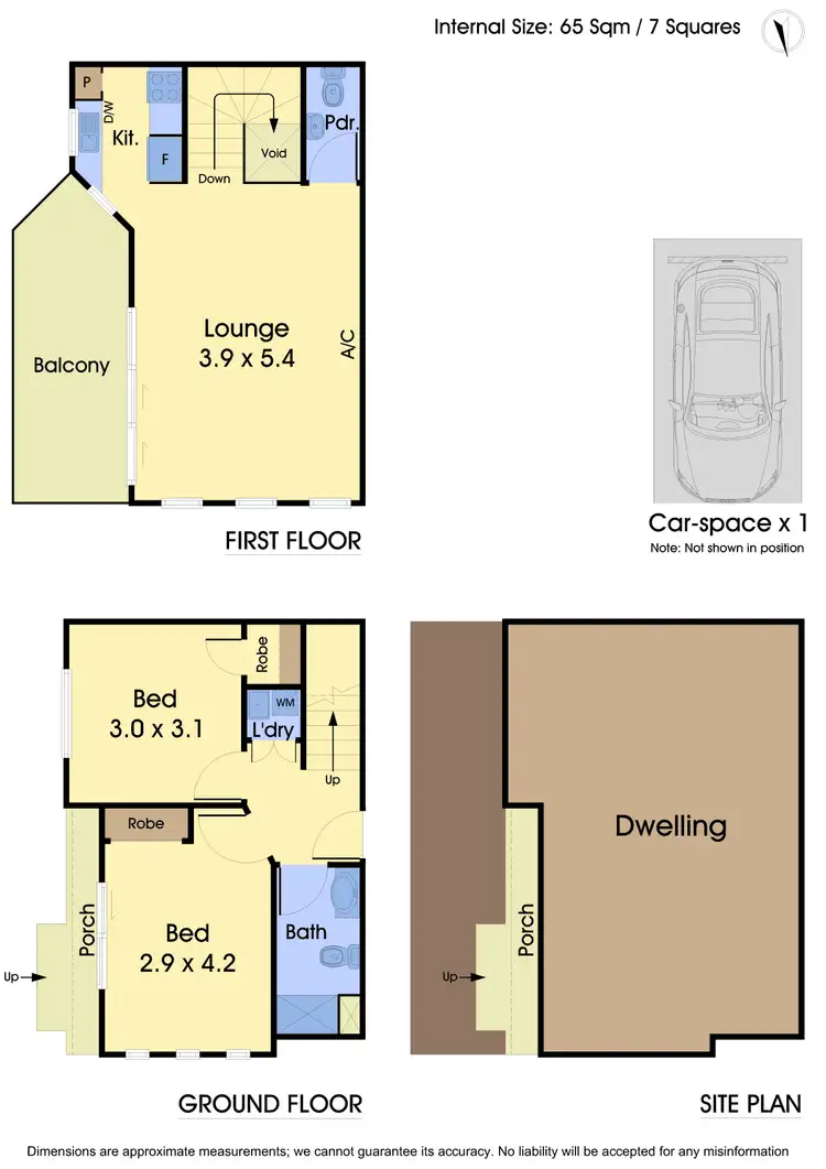 Floorplan of Homely apartment listing, 1/4 Albert Avenue, Oakleigh VIC 3166