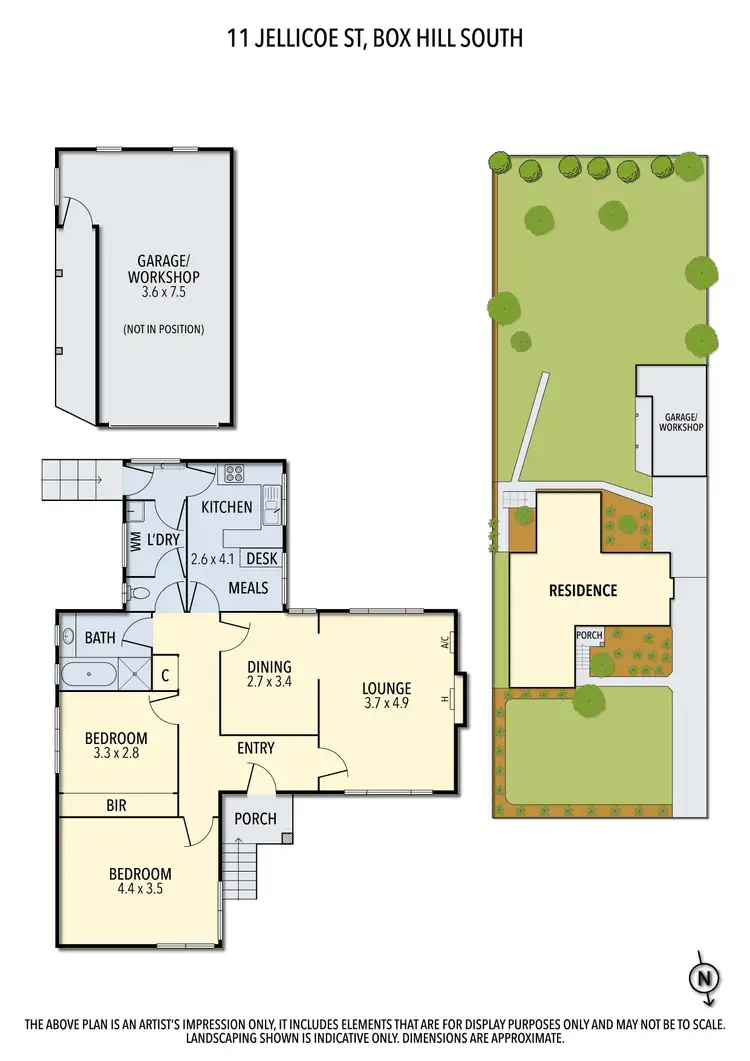 Floorplan of Homely house listing, 11 Jellicoe Street, Box Hill South VIC 3128