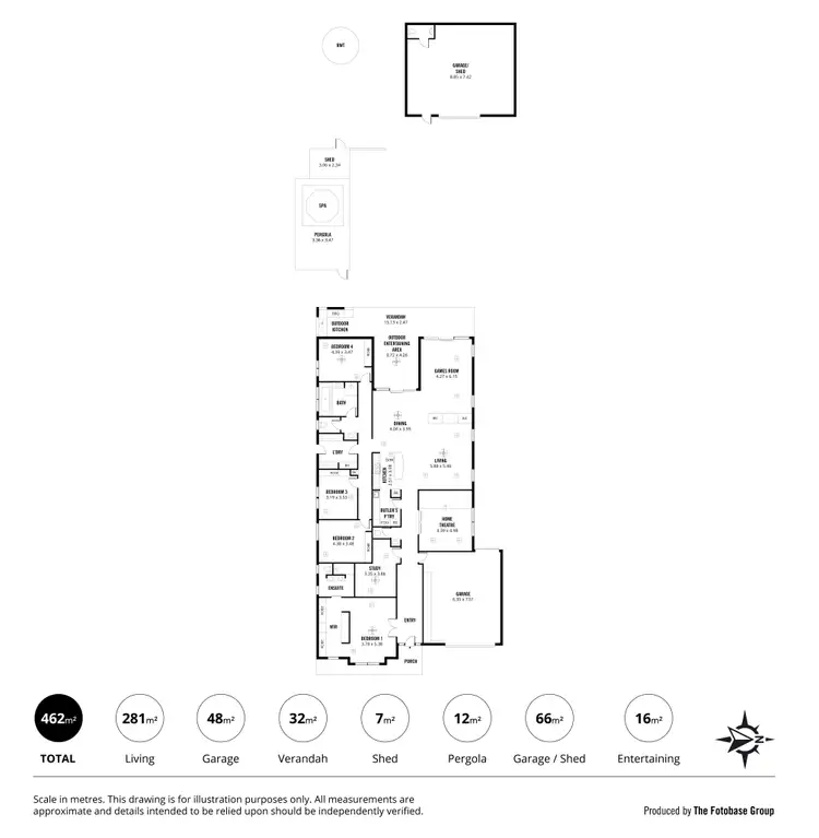 Floorplan of Homely house listing, 42 Eyre Street, Seaview Downs SA 5049