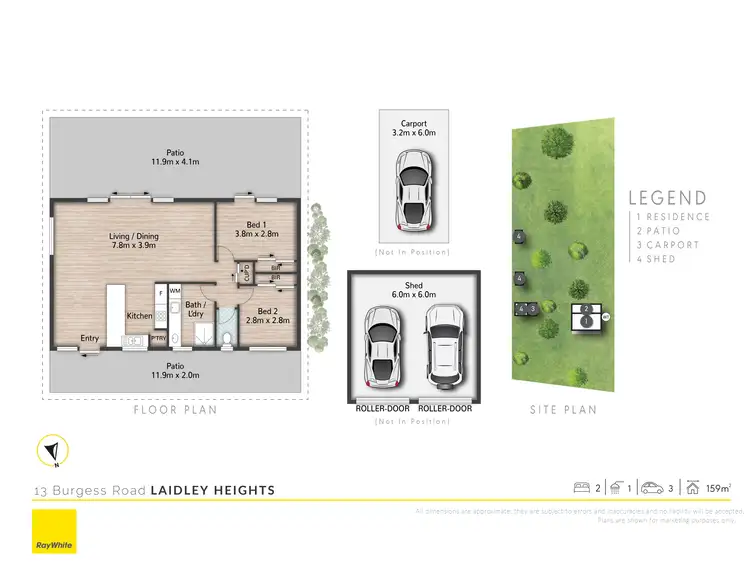Floorplan of Homely house listing, 13 Burgess Road, Laidley Heights QLD 4341