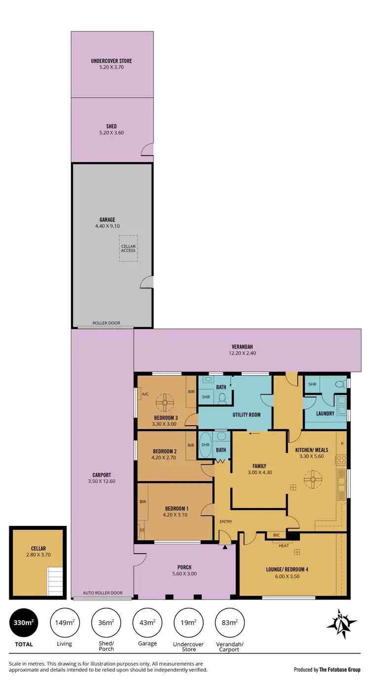 Floorplan of Homely house listing, 22 Mountbatten Terrace, Flinders Park SA 5025
