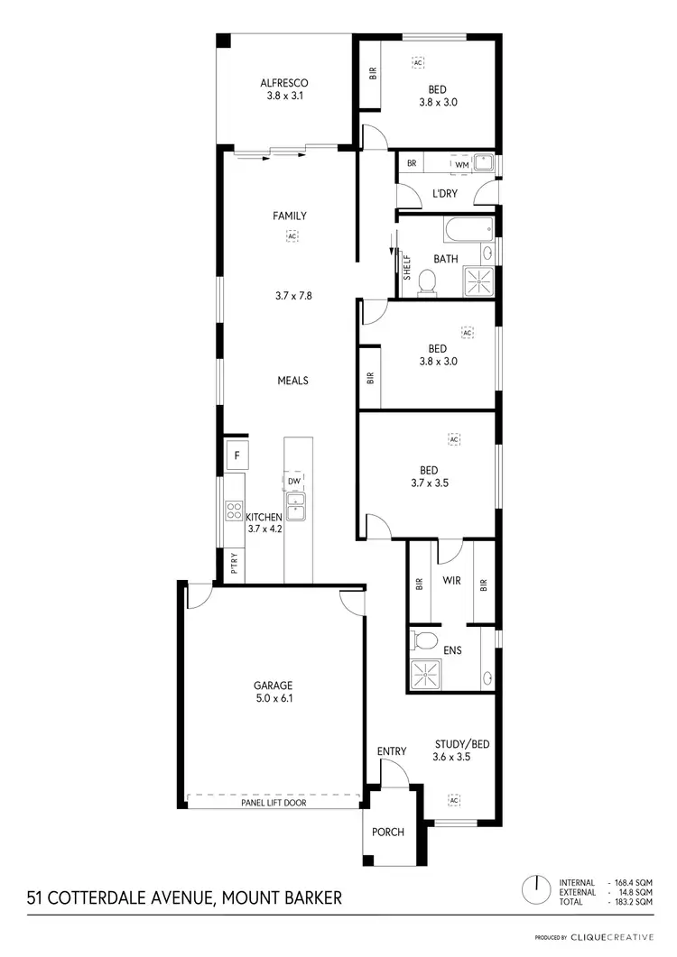 Floorplan of Homely house listing, 51 Cotterdale Avenue, Mount Barker SA 5251