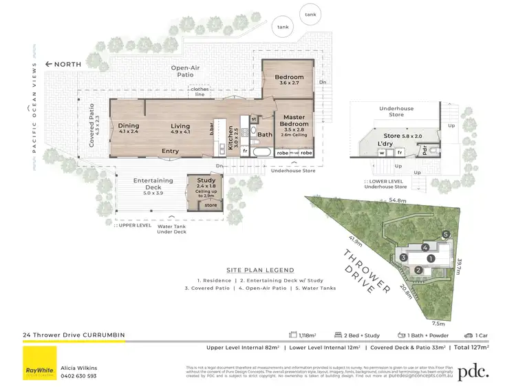 Floorplan of Homely house listing, 24 Thrower Drive, Currumbin QLD 4223