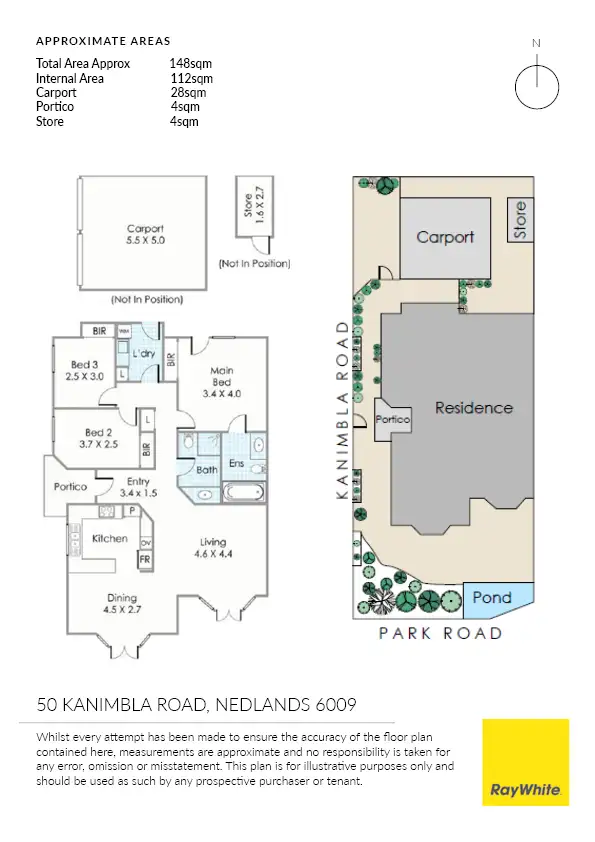 Floorplan of Homely house listing, 50 Kanimbla Road, Nedlands WA 6009
