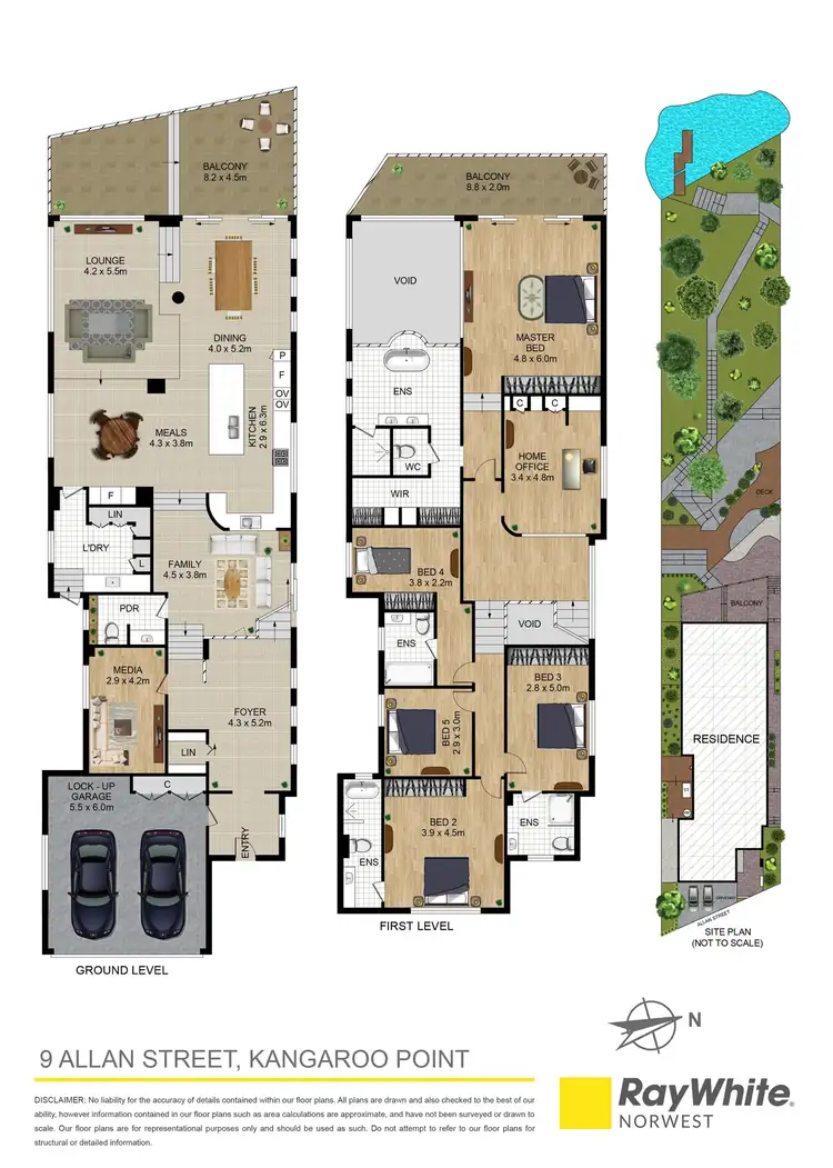 Floorplan of Homely house listing, 9 Allan Street, Kangaroo Point NSW 2224