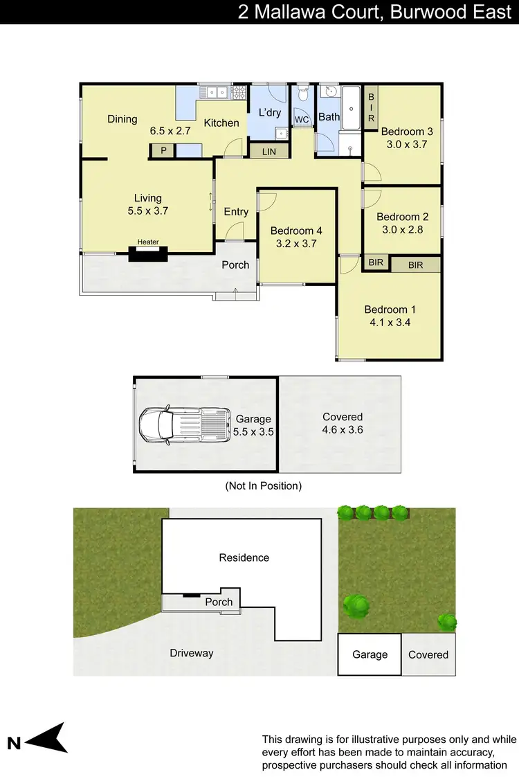 Floorplan of Homely house listing, 2 Mallawa Court, Burwood East VIC 3151