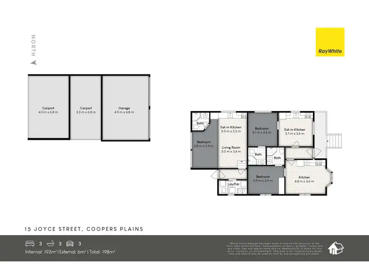 Floorplan of Homely house listing, 15 Joyce Street, Coopers Plains QLD 4108