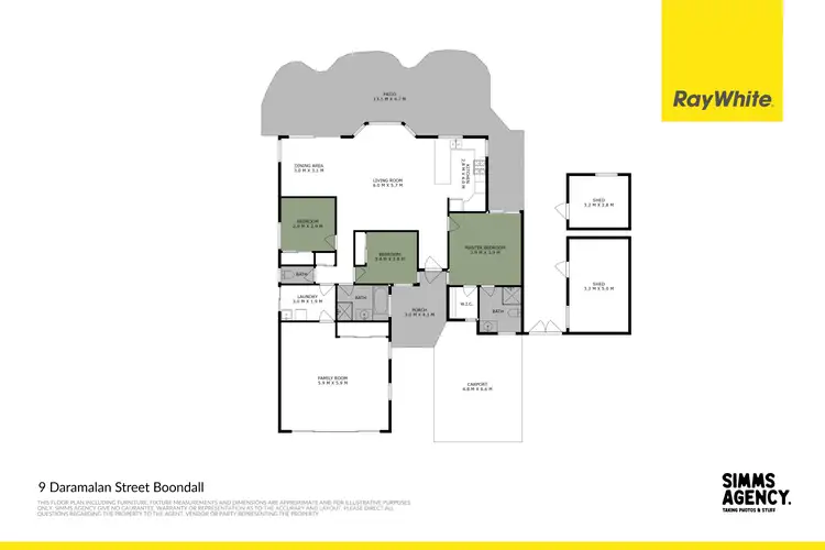 Floorplan of Homely house listing, 9 Daramalan Street, Boondall QLD 4034