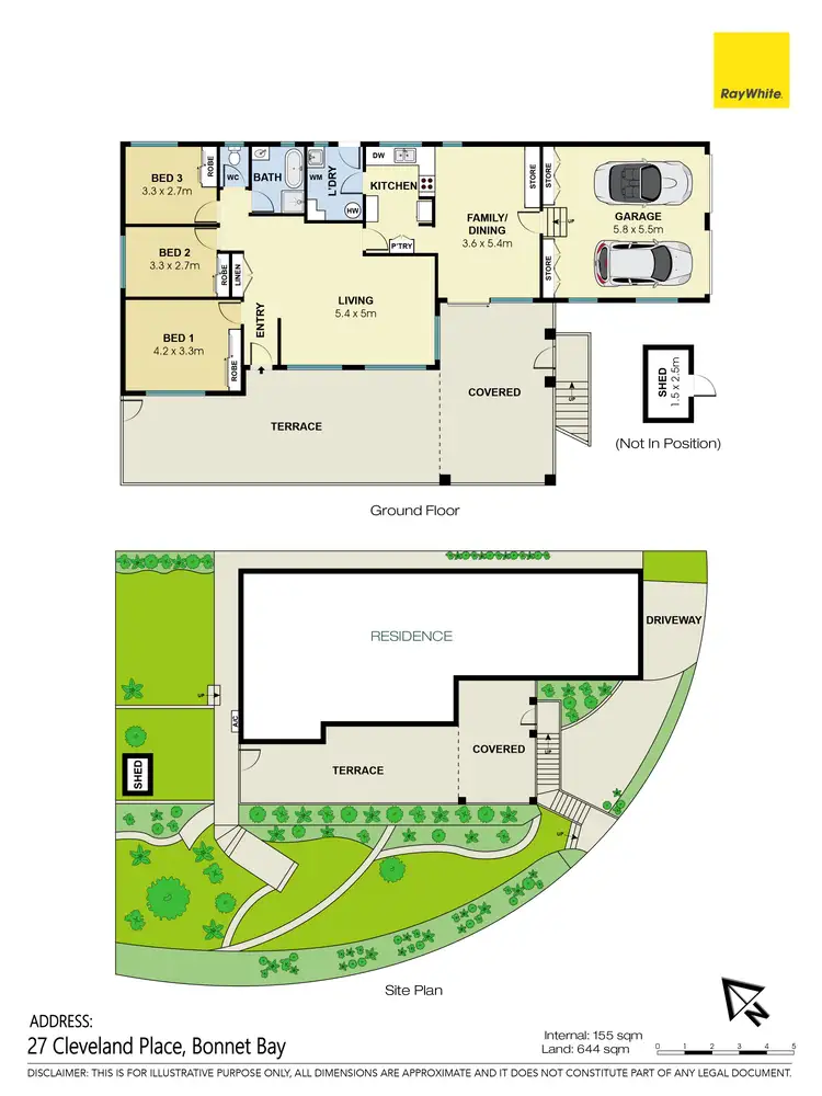 Floorplan of Homely house listing, 27 Cleveland Place, Bonnet Bay NSW 2226