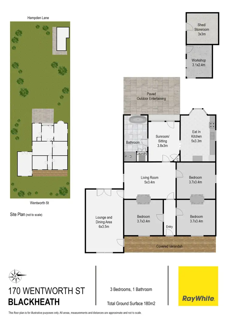 Floorplan of Homely house listing, 170 Wentworth Street, Blackheath NSW 2785
