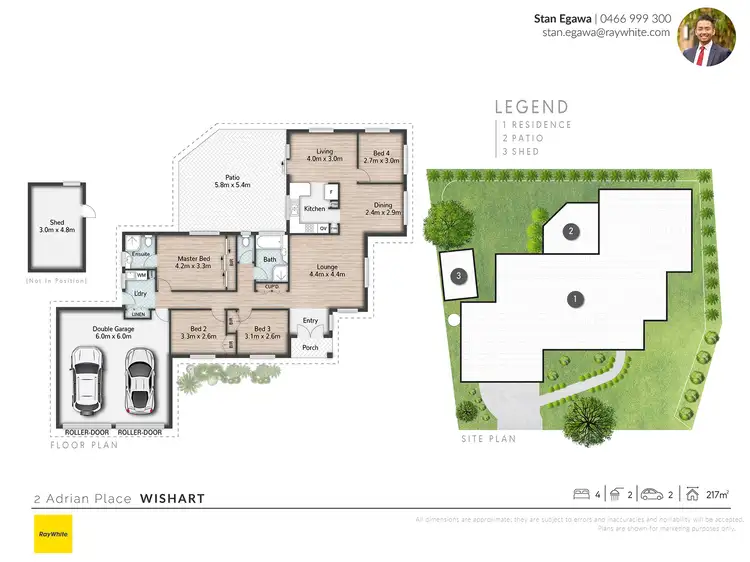 Floorplan of Homely house listing, 2 Adrian Place, Wishart QLD 4122