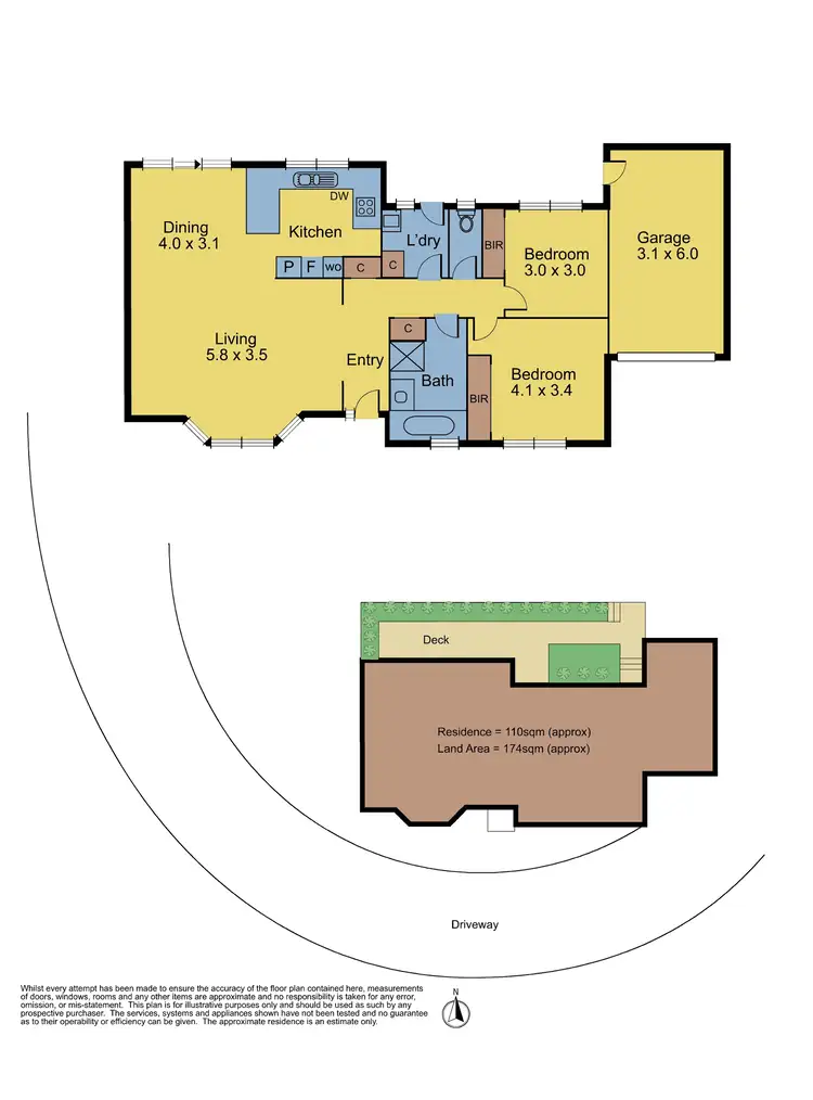 Floorplan of Homely house listing, 3/236 Greenslopes Drive, Templestowe Lower VIC 3107