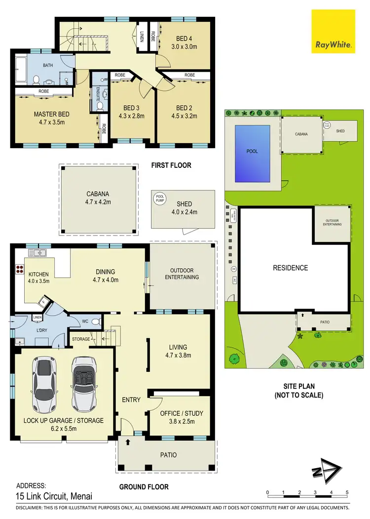 Floorplan of Homely house listing, 15 Link Circuit, Menai NSW 2234