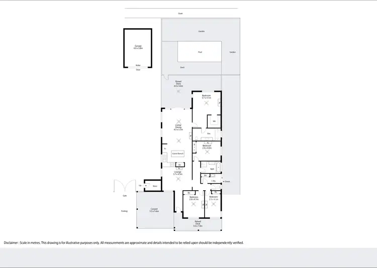 Floorplan of Homely house listing, 6 Dalmatio Street, Bilingurr WA 6725