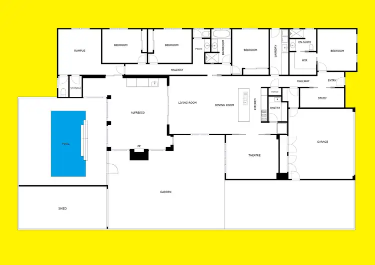 Floorplan of Homely house listing, 15 Wetlands Drive, Mildura VIC 3500