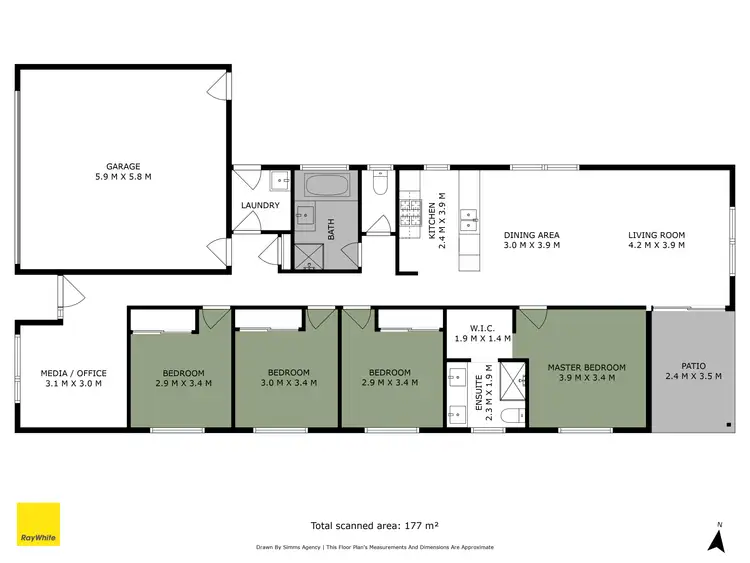 Floorplan of Homely house listing, 4 Summit Place, Pimpama QLD 4209