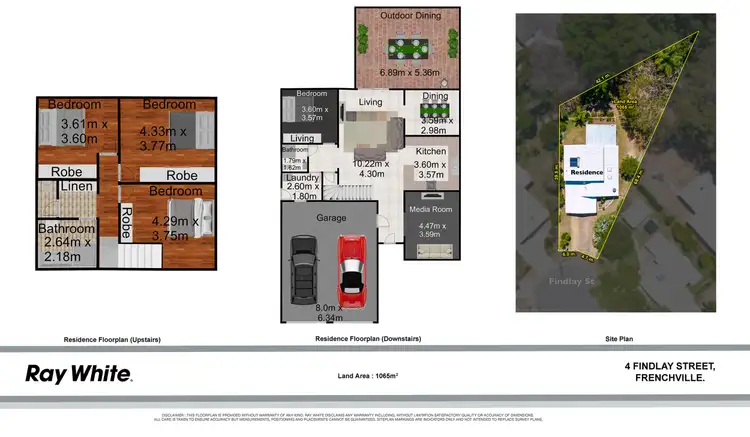 Floorplan of Homely house listing, 4 Findlay Street, Frenchville QLD 4701