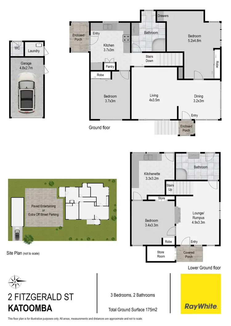 Floorplan of Homely house listing, 2 Fitzgerald Street, Katoomba NSW 2780