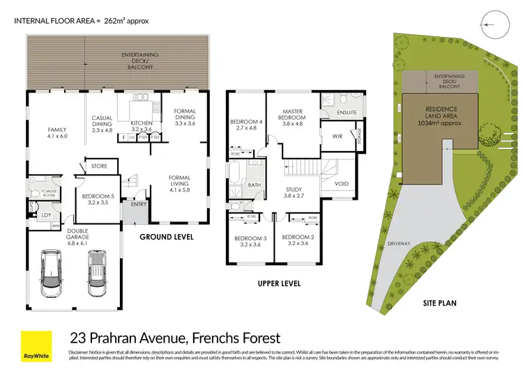 Floorplan of Homely house listing, 23 Prahran Avenue, Frenchs Forest NSW 2086