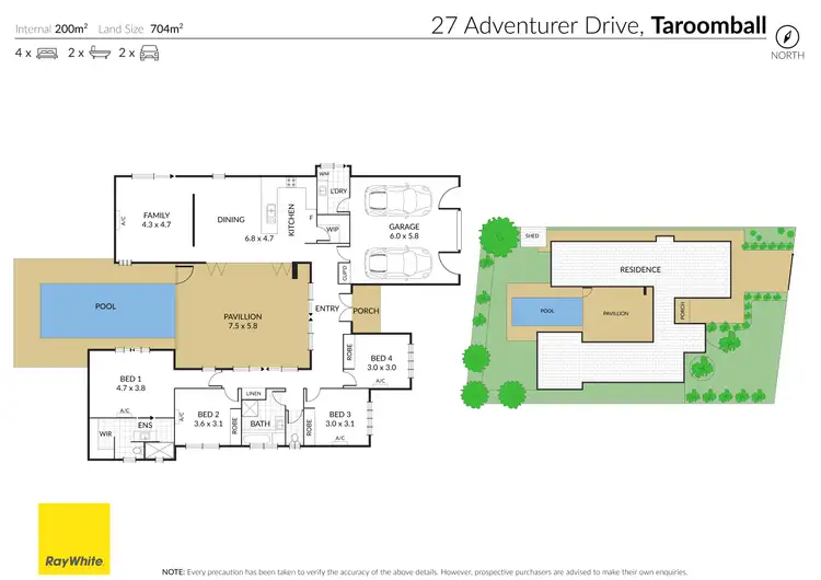 Floorplan of Homely house listing, 27 Adventurer Drive, Taroomball QLD 4703