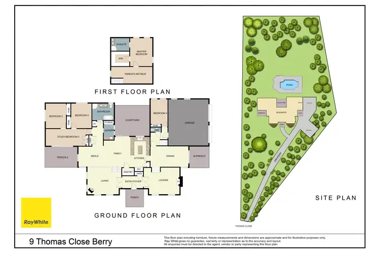 Floorplan of Homely house listing, 9 Thomas Close, Berry NSW 2535