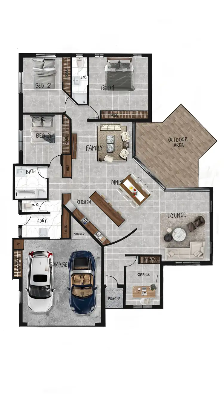 Floorplan of Homely house listing, 40 Durdins Road, Bargara QLD 4670
