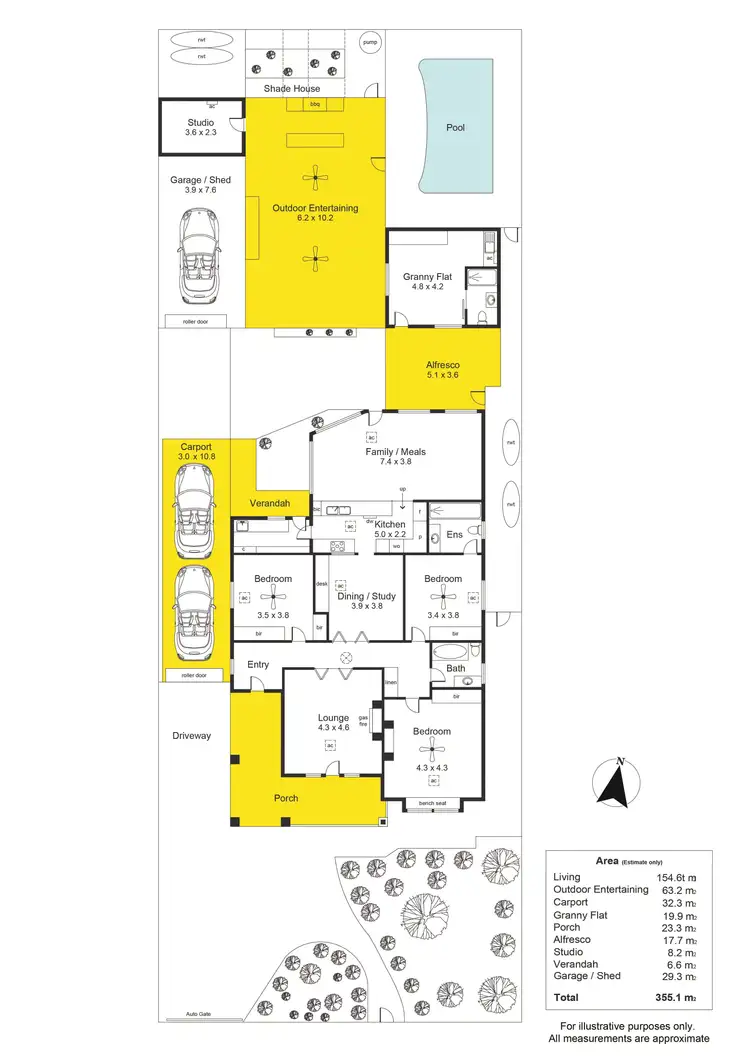 Floorplan of Homely house listing, 6 Angus Street, Goodwood SA 5034