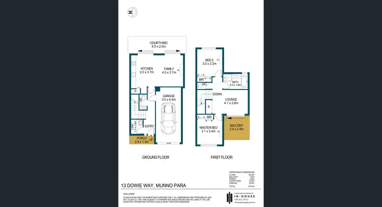 Floorplan of Homely house listing, 13 Dowie Way, Munno Para SA 5115