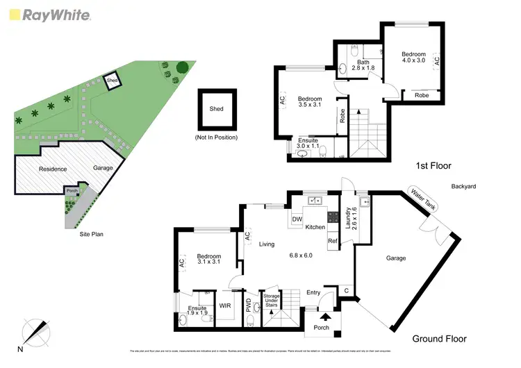 Floorplan of Homely townhouse listing, 3/72 Talbot Road, Mount Waverley VIC 3149