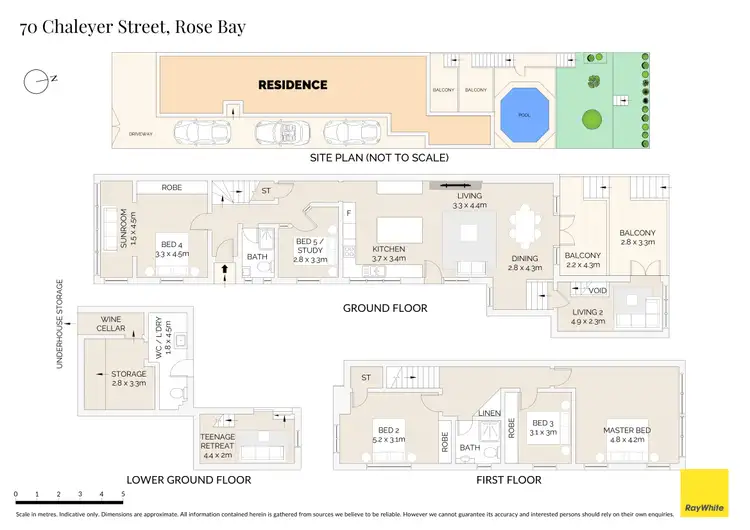 Floorplan of Homely house listing, 70 Chaleyer Street, Rose Bay NSW 2029