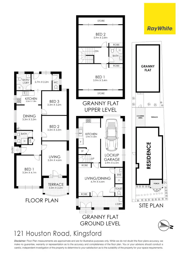 Floorplan of Homely house listing, 121 Houston Road, Kingsford NSW 2032