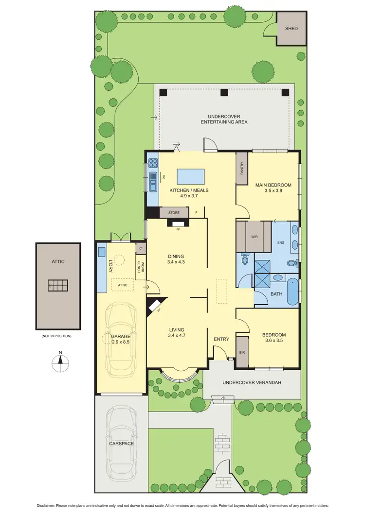 Floorplan of Homely house listing, 158 Normanby Avenue, Thornbury VIC 3071