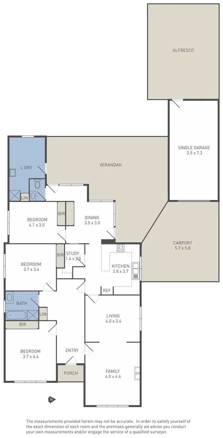 Floorplan of Homely house listing, 12 Princes Court, Werribee VIC 3030