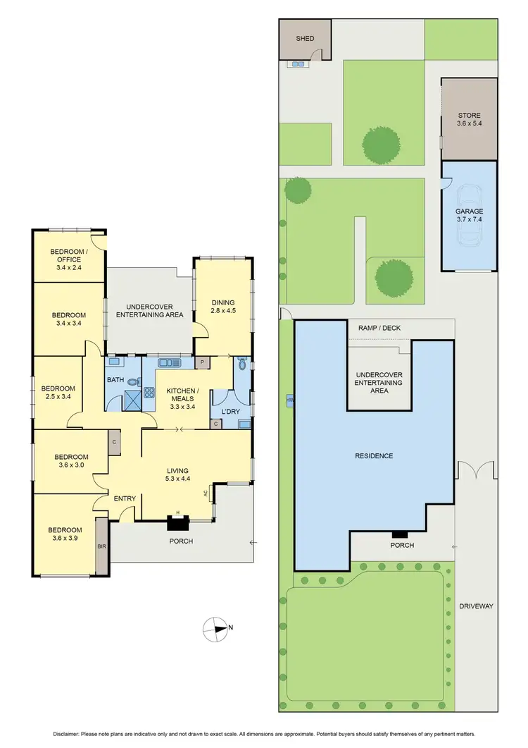 Floorplan of Homely house listing, 6 Oliver Court, Fawkner VIC 3060