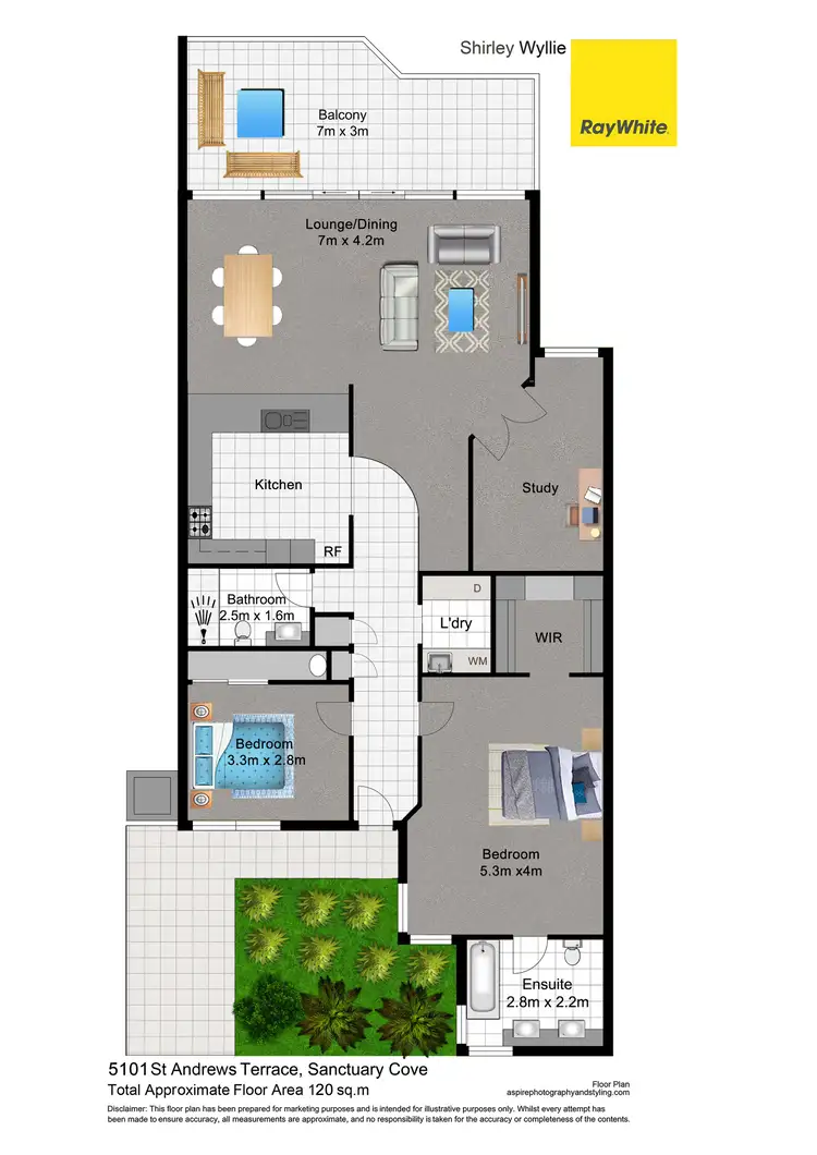 Floorplan of Homely apartment listing, 5101 St Andrews Terrace, Sanctuary Cove QLD 4212