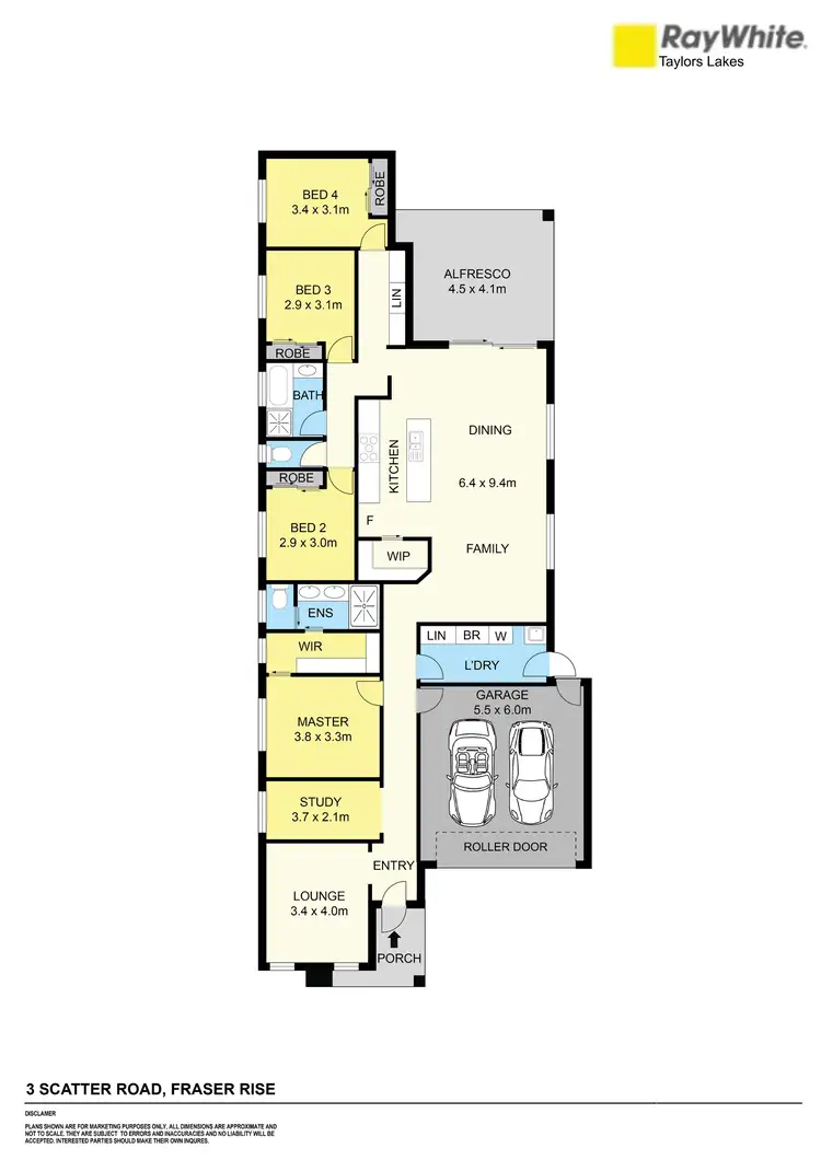 Floorplan of Homely house listing, 3 Scatter Road, Fraser Rise VIC 3336