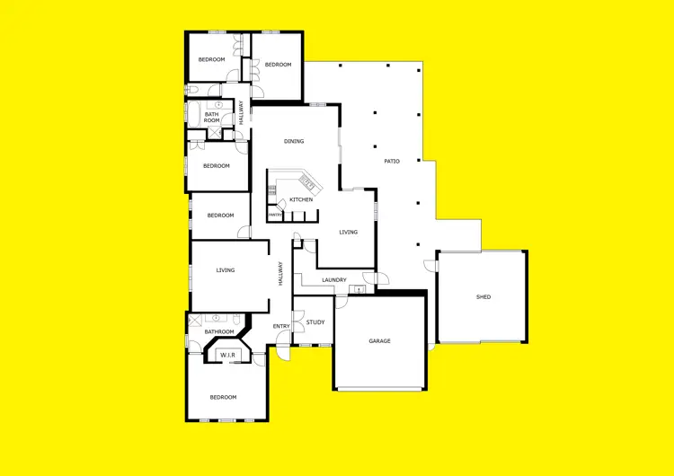 Floorplan of Homely house listing, 56 Carramar Drive, Gol Gol NSW 2738