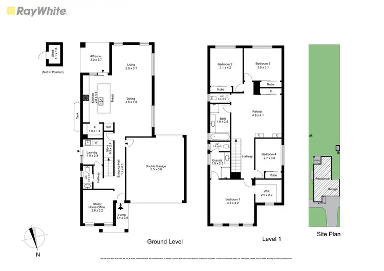Floorplan of Homely house listing, 17 Aspiration Rise, Diamond Creek VIC 3089