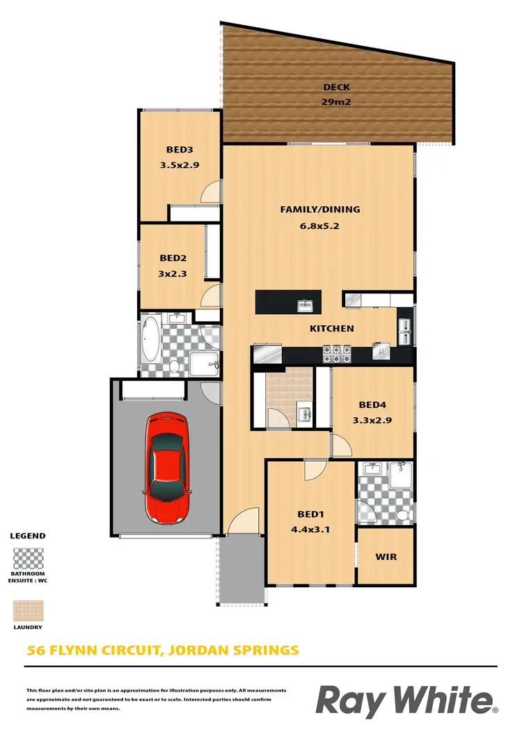Floorplan of Homely house listing, 56 Flynn Circuit, Jordan Springs NSW 2747