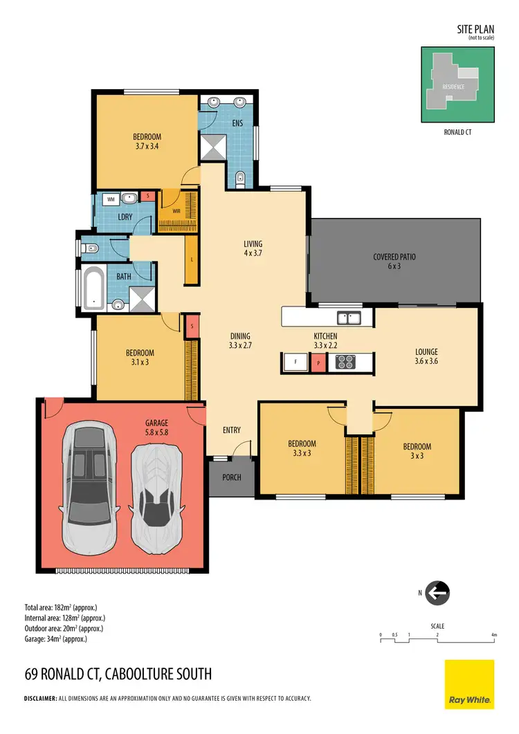 Floorplan of Homely house listing, 69 Ronald Court, Caboolture South QLD 4510