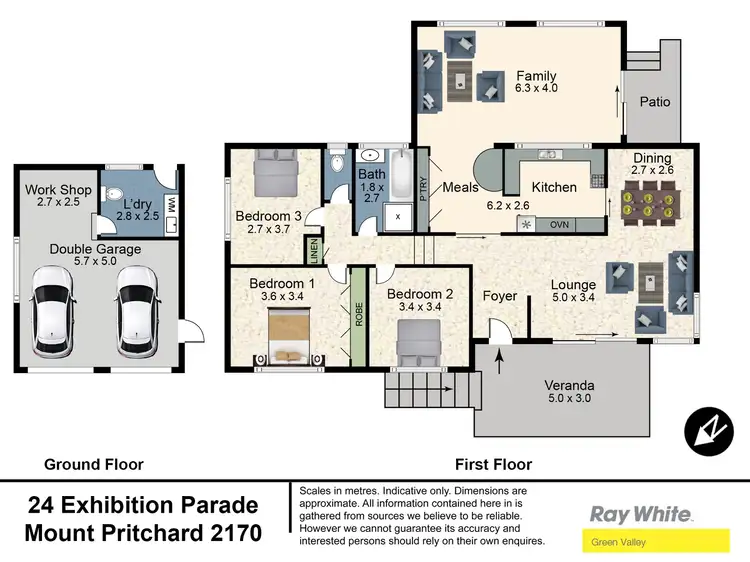 Floorplan of Homely house listing, 24 Exhibition Parade, Mount Pritchard NSW 2170